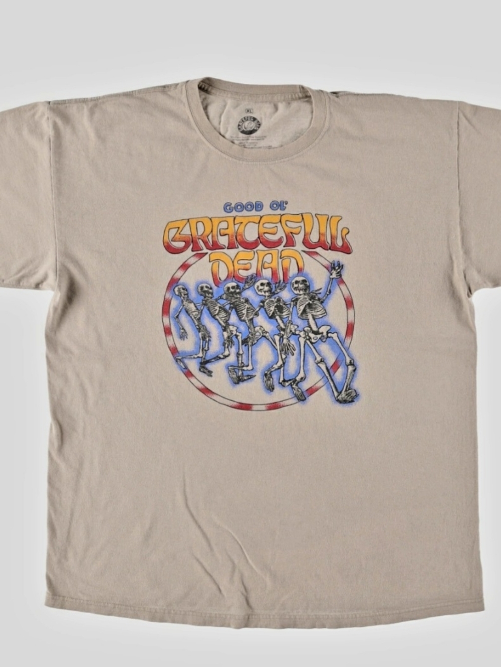 Grateful Dead Skeleton Dance Graphic Tee Good Ol’ Grateful Dead Shirt XL 2X NWT